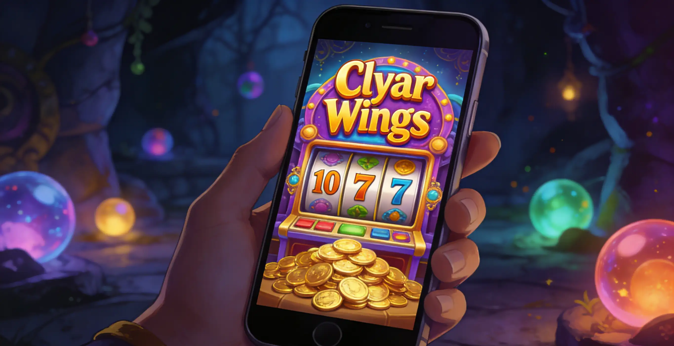 Eternal Slots App Interface on Mobile Devices 📲