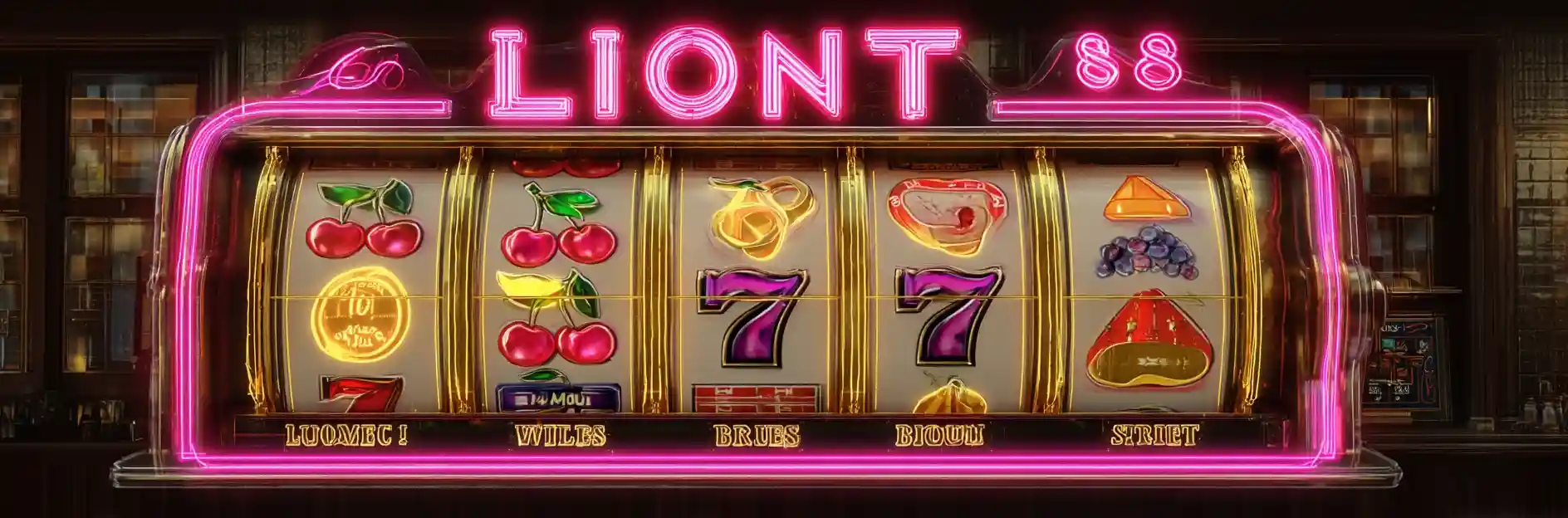 old fashioned slot machine